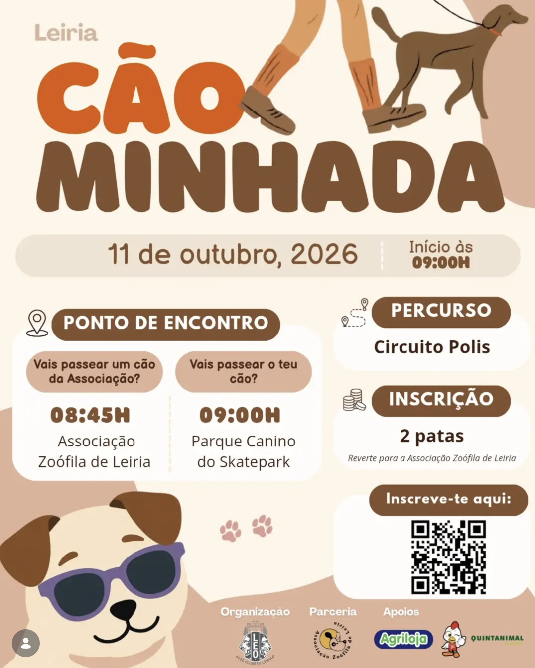 Cãominhada Solidária — event image